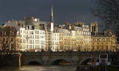 Pont Neuf and Île de la Cité during January 2018 flood