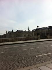 Palais de Justice de Paris viewed from Pont Neuf