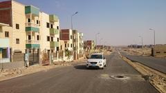 6th of October City skyline in Giza Governorate, Egypt