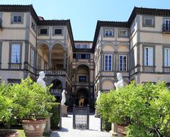 Palazzo Pfanner internal façade in Lucca