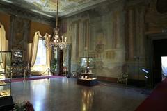 Palazzo Pfanner interior with Pietro Paolo Scorsini's frescoes, Lucca