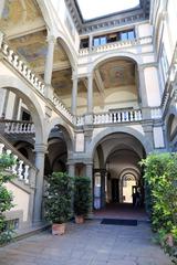 Palazzo Pfanner external staircase