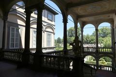 Palazzo Pfanner external staircase