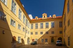 Malá Strana Valdštejnská Pállfyho Palace in Prague 1