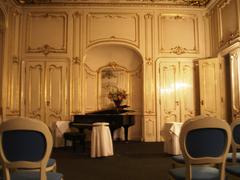 concert hall of Palffy Palace in Prague