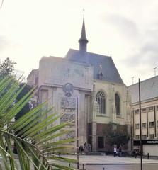 Lille Palais Rihour and monument Aux Lillois victims of wars