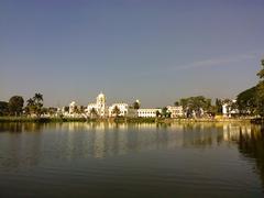 Ujjayanta Palace in Agartala as seen from Bari road