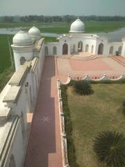 Neermahal Palace in Tripura against a clear blue sky