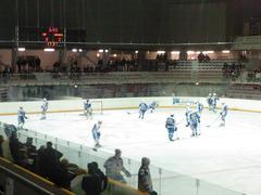 Gap hockey team training before game in Marseille arena