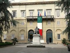 Palazzo Ducale courtyard in Lucca, Italy