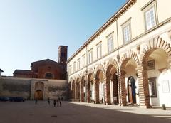 Palazzo Ducale courtyard in Lucca