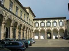 Courtyard of Palazzo Ducale in Lucca