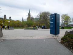 Major's Hill Park in Ottawa with cityscape and lush greenery