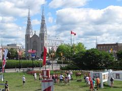 Notre-Dame Cathedral Basilica in Ottawa on Canada Day 2012