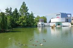 Parc Phœnix botanical and zoological garden in Nice, France