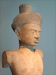 Vishnu bust from Cambodia