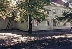 white wooden building in Sinebrychoff Park