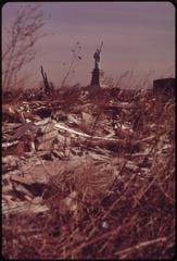 Proposed Liberty State Park dumping area near Statue of Liberty