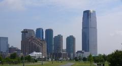 View of Jersey City, NJ from Liberty State Park