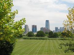 Jersey City skyline seen from Liberty State Park