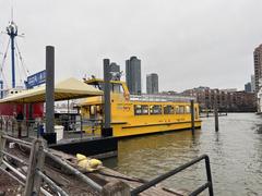 The Little Lady II operating on the Liberty Landing Ferry at the Liberty Landing dock