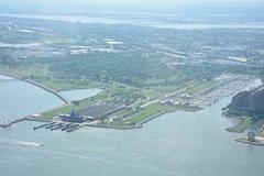 Liberty State Park from One World Observatory