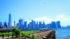 New York skyline viewed from Liberty State Park