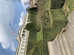 Federal Tribunal in Lausanne view from Parc de Mon-Repos April 2019