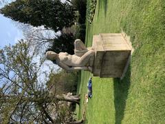 Baigneuse sculpture by Milo Martin at Mon-Repos Park in Lausanne, April 2019