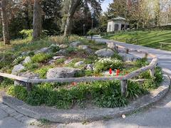 Parc de Mon-Repos in Lausanne during April 2019