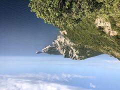 Scenic view of Parco Naturale Regionale di Porto Venere with cliffs and sea