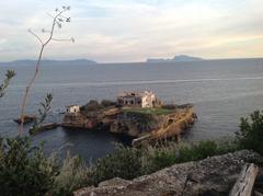 view of Parco della Gaiola with a submerged archaeological site and clear blue waters