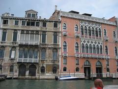 A scenic view of Venice's canals and architecture