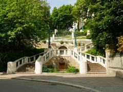 Strudlhofstiege staircase in Vienna