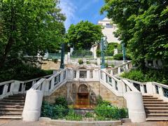 Strudlhofstiege staircase in Vienna