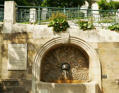 Strudlhofstiege Strudelhofstiegenbrunnen in Vienna