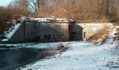 Old fortification at Vestvolden entrenchment