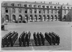 Promotion at école (school) in Versailles, 1937