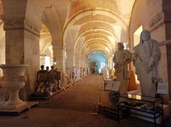 Interior view of the Sculpture and Molding Gallery in Versailles