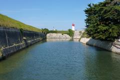 Fossé du Fort de la Rade in Île d'Aix