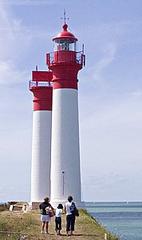 Lighthouses of Île d'Aix in Charente-Maritime