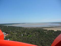 Baie de Bonne-Anse seen from the Pointe de la Coubre lighthouse