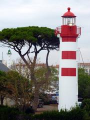 The two alignment lighthouses in La Rochelle