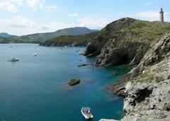 Cap Béar nature reserve on the Mediterranean coast