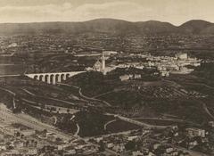 Aerial view of Balboa Park at the 1915 Panama-California Exposition in San Diego, California