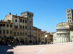 Piazza Grande in Arezzo