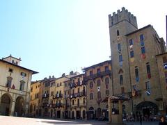 Piazza Grande in Arezzo