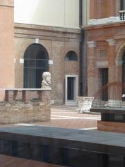 Courtyard of Gallerie dell'Accademia in Venice