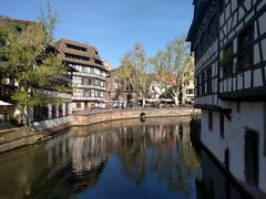 Strasbourg cityscape with historic buildings and river