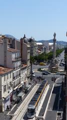 Tram Line 3 at terminus in Marseille